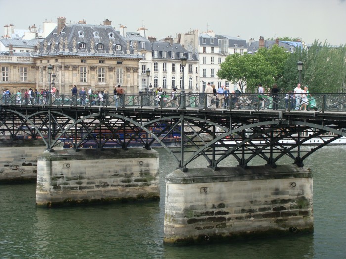 Pont des Arts, em paris