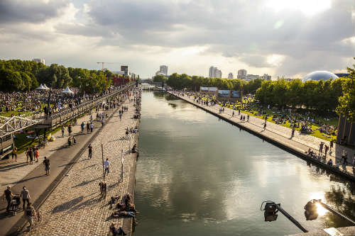Le parc de la Villette et le Canal de l'Ourcq - Philippe LÇvy