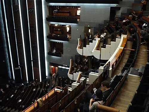 Sala de espetáculo da Opera Bastille