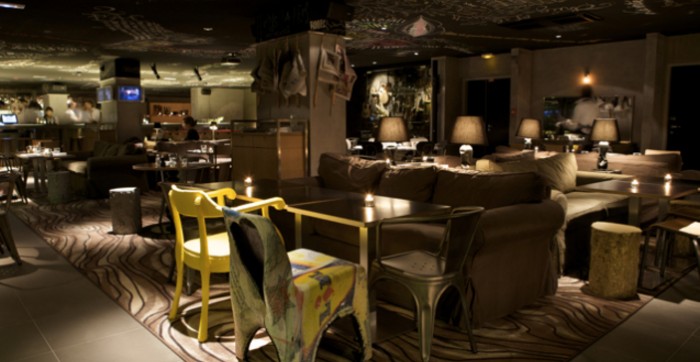 O restaurante do hotel Mama Shelter, em Paris