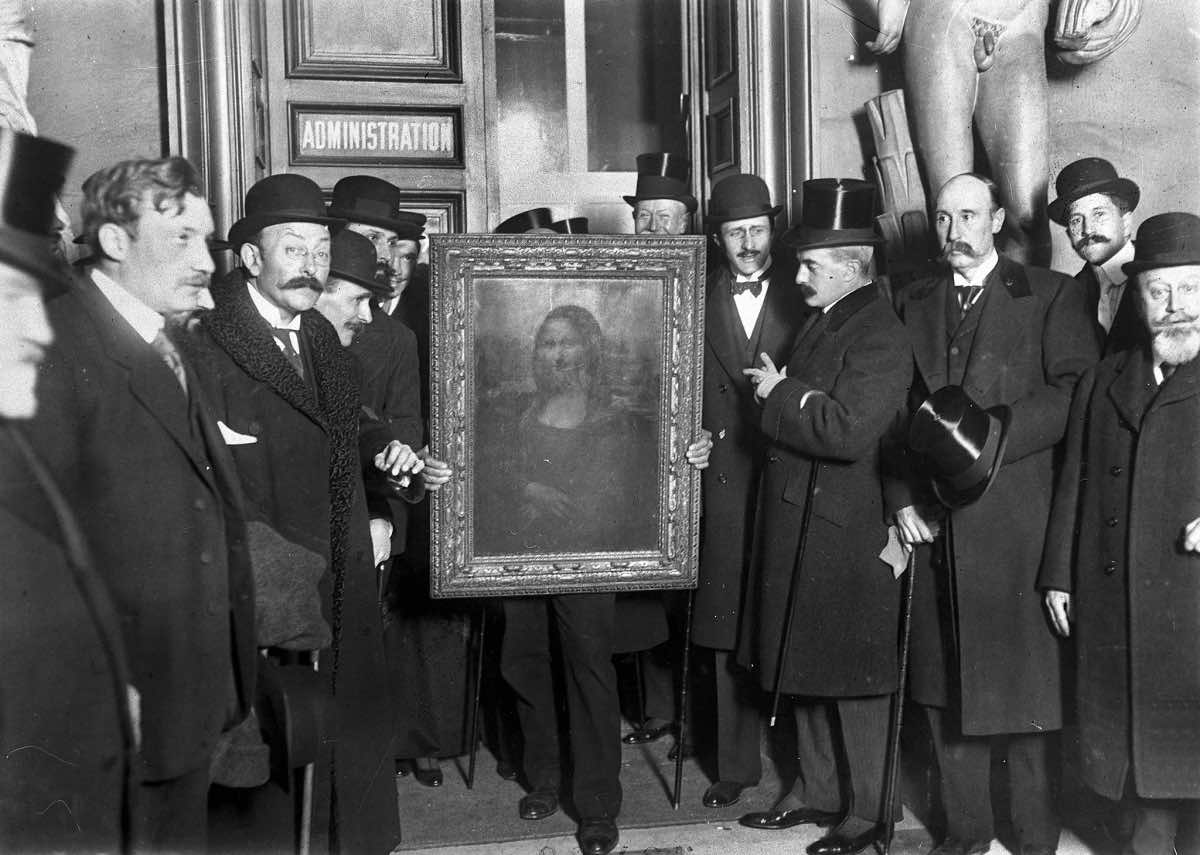 roubo mona lisa Monalisa volta louvre