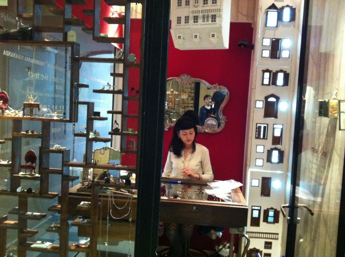 Mini loja da Miss Bibi no Palais Royal