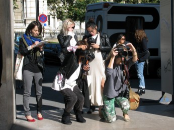 Semana de moda em paris