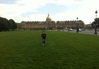 Esplanada do Museus des Invalides em Paris