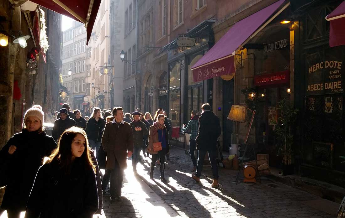 bairro Vieux Lyon em lyon frança