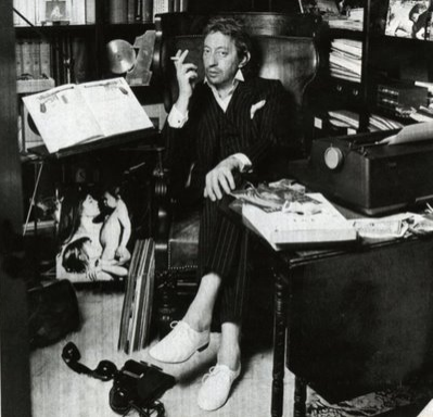 Gainsbourg e as sapatilhas Zizi, da Repetto