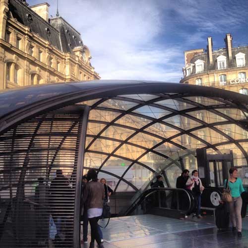 Nova entrada da Gare Saint Lazare
