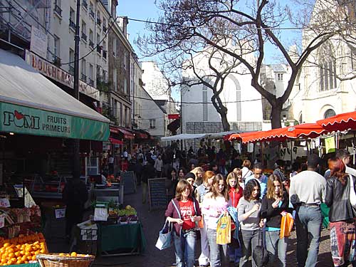 Mercado rua Mouffetard