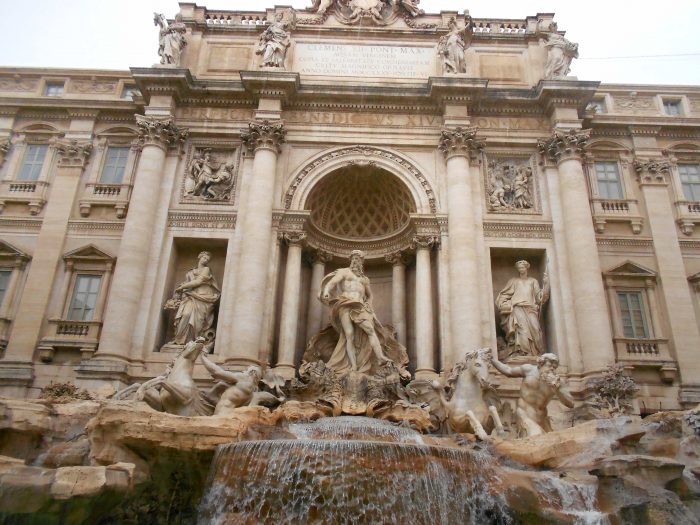 Fontana di Trevi, em Roma