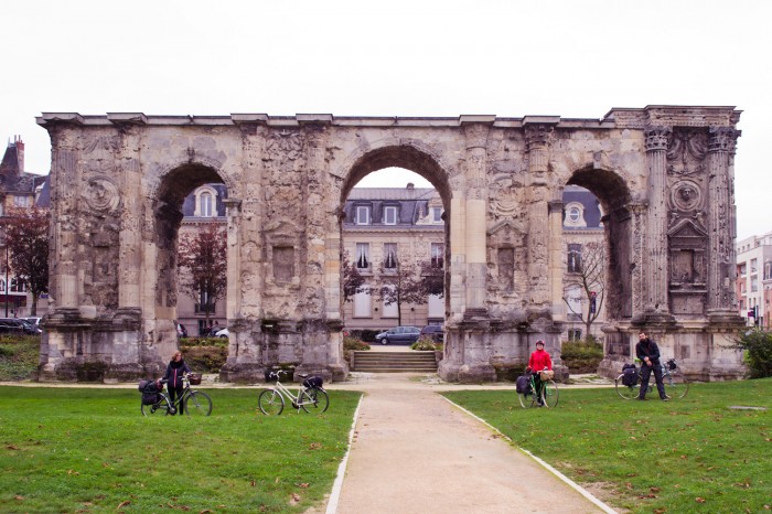 O centro de Reims