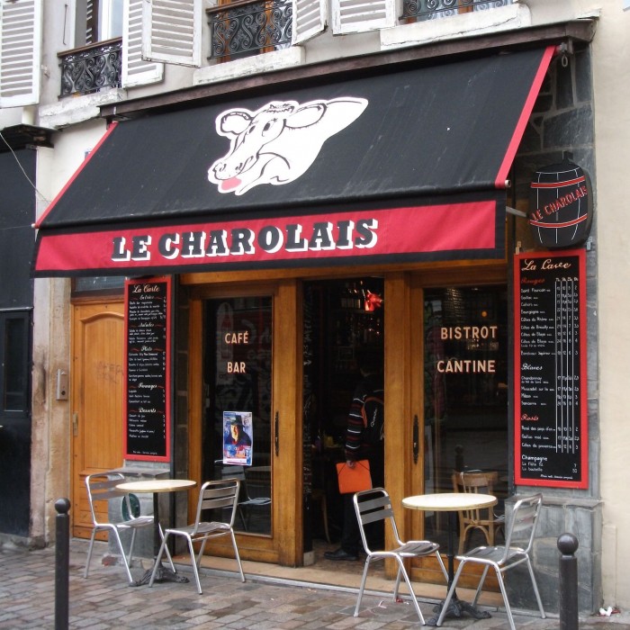 Fachada do restaurante Le Charolais