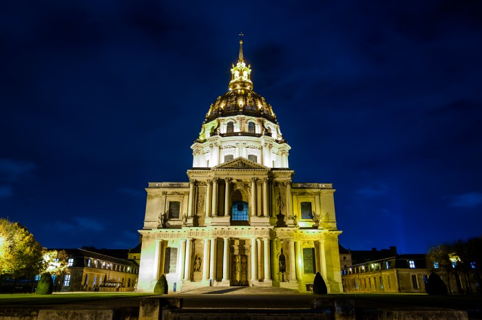 Les Invalides e sua linda cúpula dourada