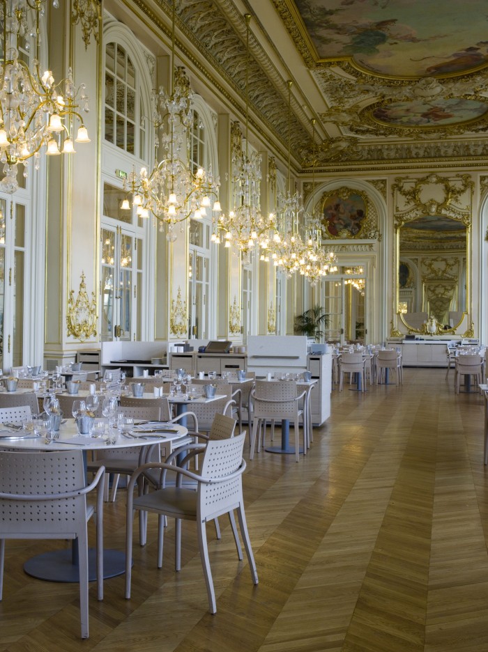 O restaurante do antigo hotel do Musée d'Orsay