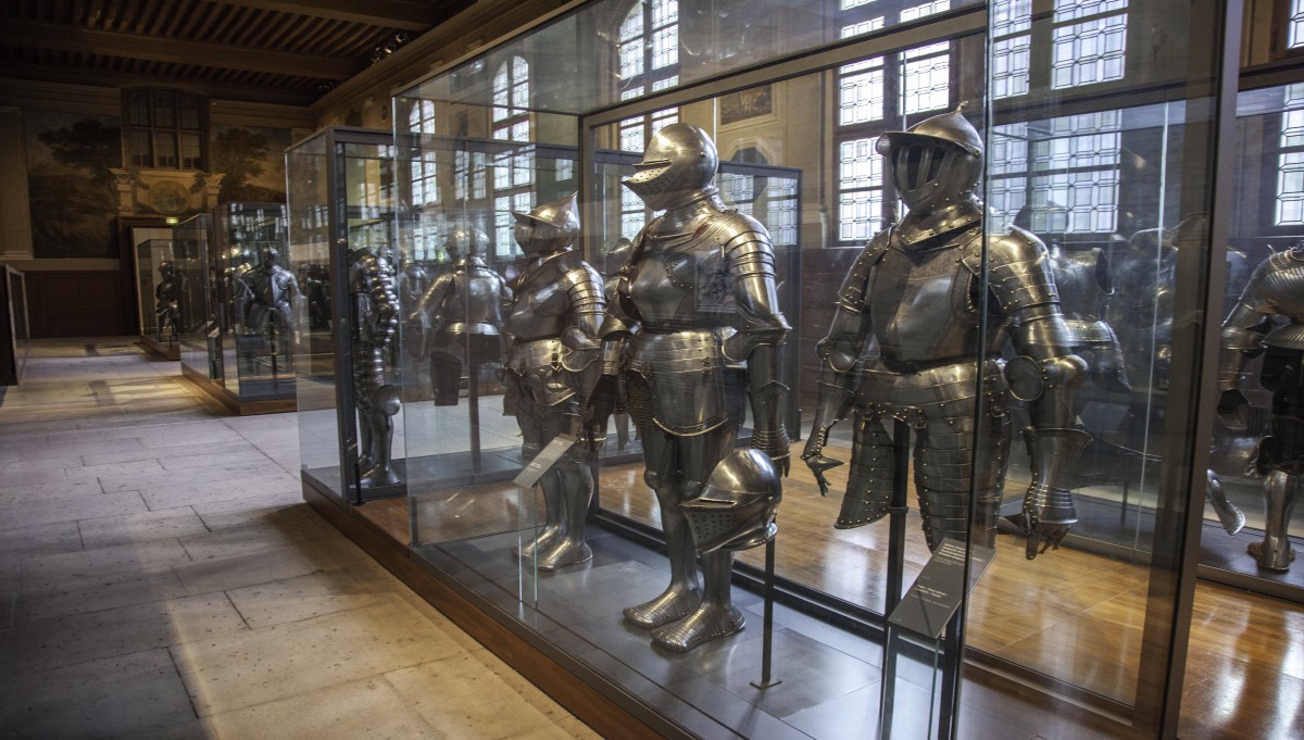 Museu das Forças Armadas, nos Invalides, em Paris. Museu das Forças Armadas, nos Invalides, em Paris.