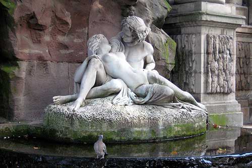 Fontaine de Medecis, no Jardin du Luxembourg.