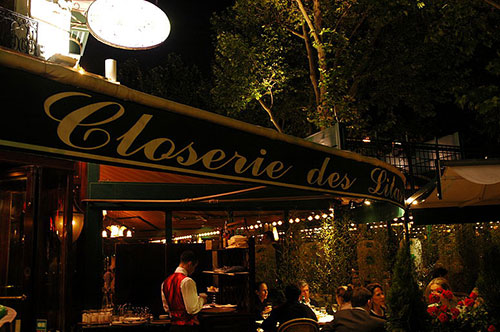 Closerie Lilas restaurantes mais antigos de paris