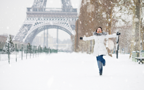 neve na França