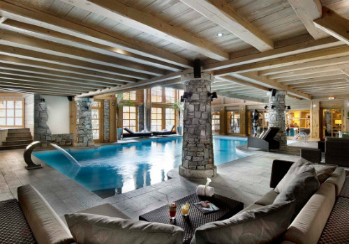 Spa do hotel kilimandjaro, 5 estrelas em Courchevel