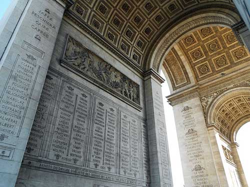 Interior Arco do Triunfo. Despi Ross no Flickr