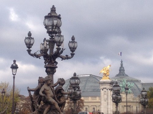 Grand Palais visto da ponte Alexandre III