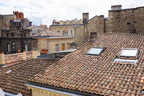 Vista telhados de Paris