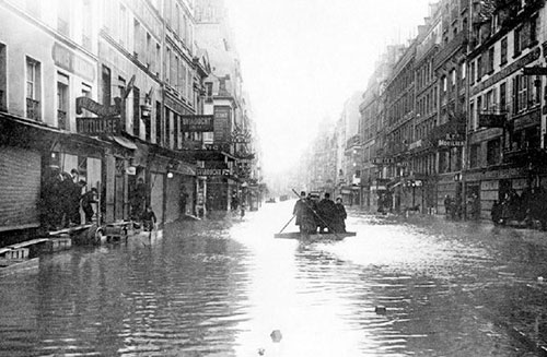 Paris inundada em 1910