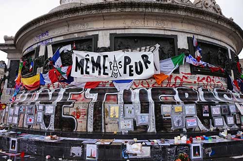 Place de la République, início de março 2016