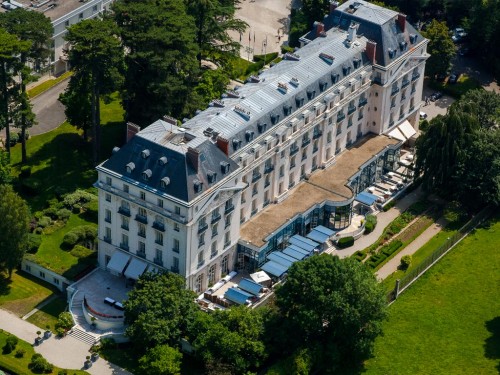 Vista aérea do Trianon Palace