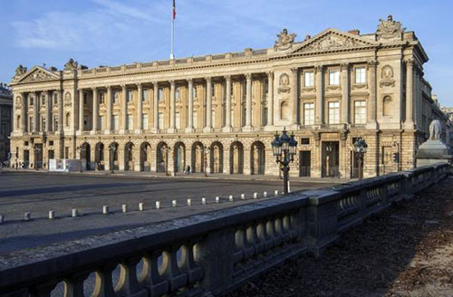 Place de la Concorde, Hotel de la Marine