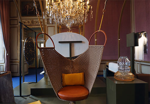 Swing Chair (Patricia Urquiola pour les Objets Nomades de Louis Vuitton) 