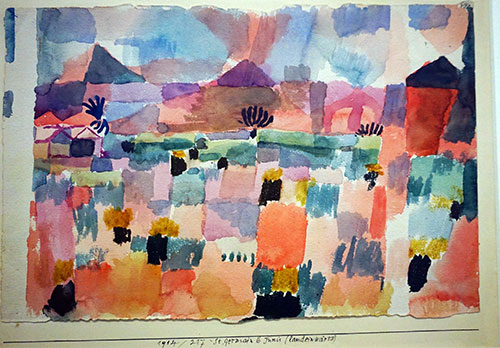 Paul Klee, Saint Germain b. Tunis