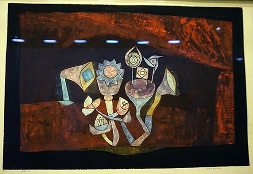 Paul Klee, plantas das grutas