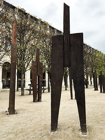 Chung Hyun, instalação no Palais Royal