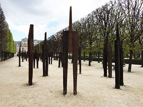 Chung Hyun, instalação no Palais Royal