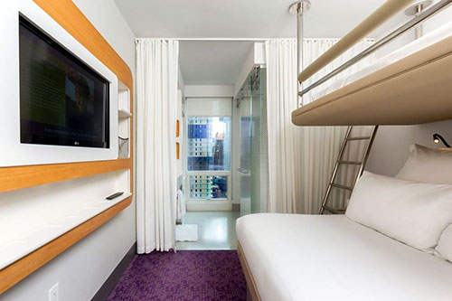 Cabine do Yotel