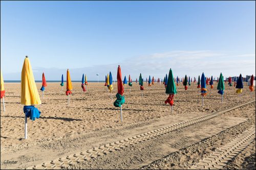 Praia de Deauville (foto: GK Sens-Yonne no Flickr)