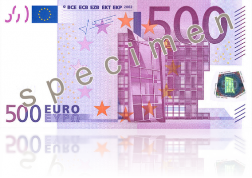 Nota de 500 euros