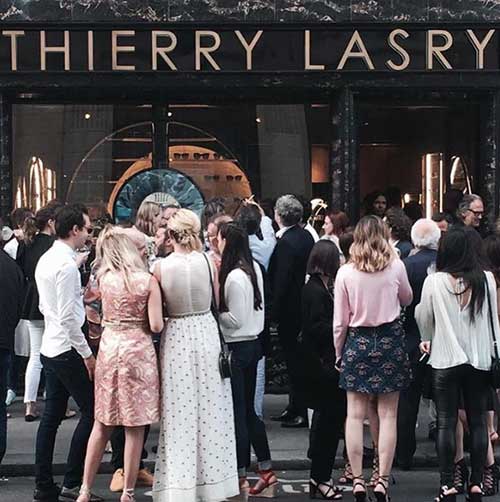 Foto oficial, loja Thierry Lasry em Saint Germain