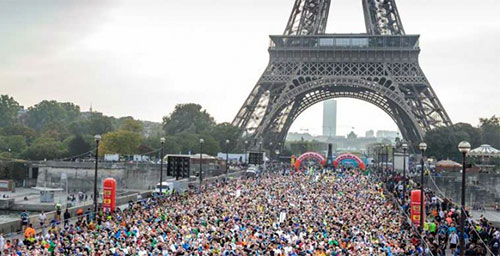 20 km Paris. Foto oficial.