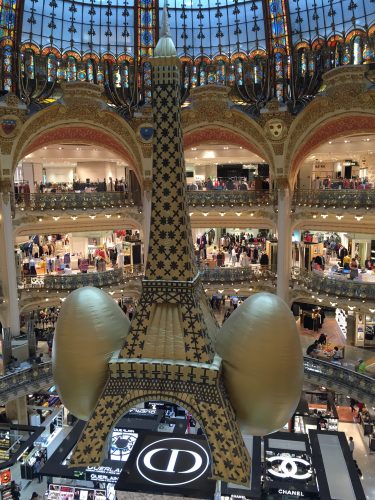 A instalação sob a cúpula da Lafayette