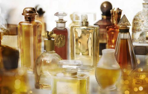 Perfumes do acervo da Osmothèque