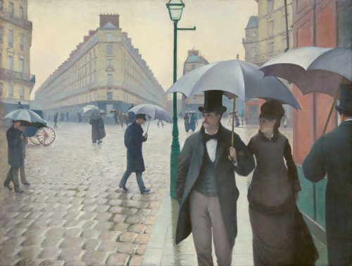 Rue de Paris, temps de pluie Gustave Caillebotte