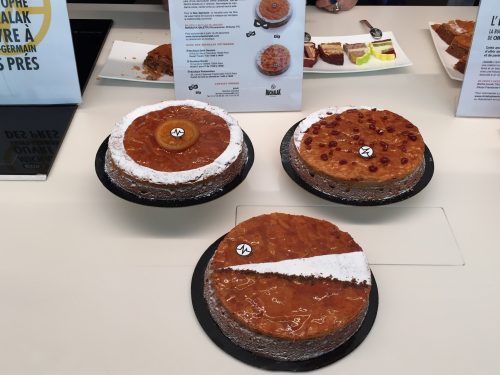 Galettes des rois: mexerica da Córsega; baunilha; caramelo salgado