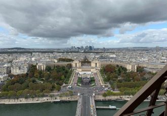 restaurante com vista para Torre Eiffel