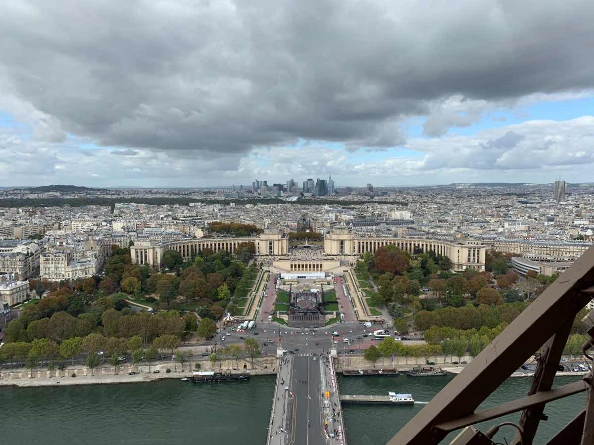restaurante com vista para Torre Eiffel