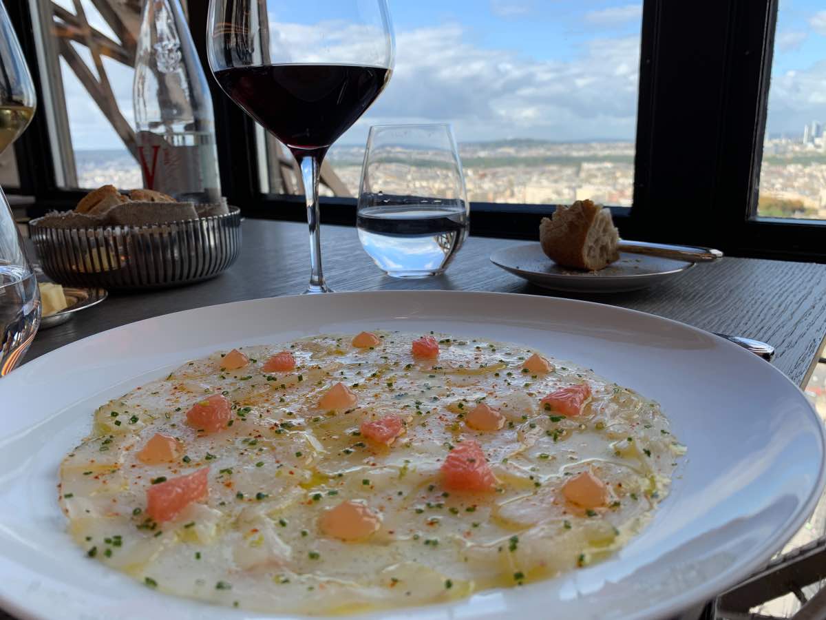 restaurante com vista para Torre Eiffel