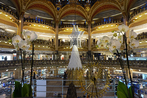 Natal nas Galeries Lafayette