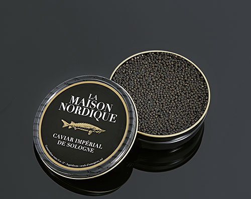 Caviar francês. Maison Nordique