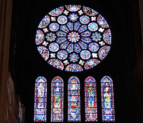 Catedral de Chartres. 