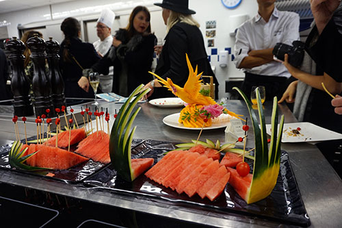 Cordon Bleu Paris. Coquetel de inauguração